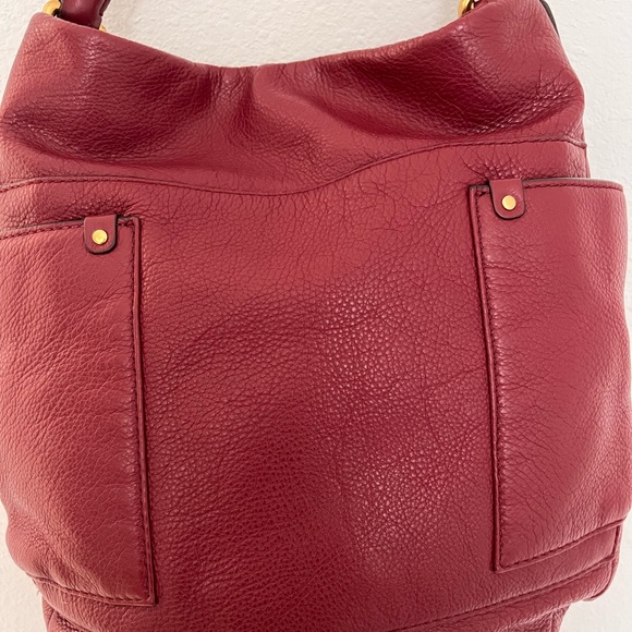 Marc by Marc Jacobs Red Leather Hobo Bag - Picture 7 of 12